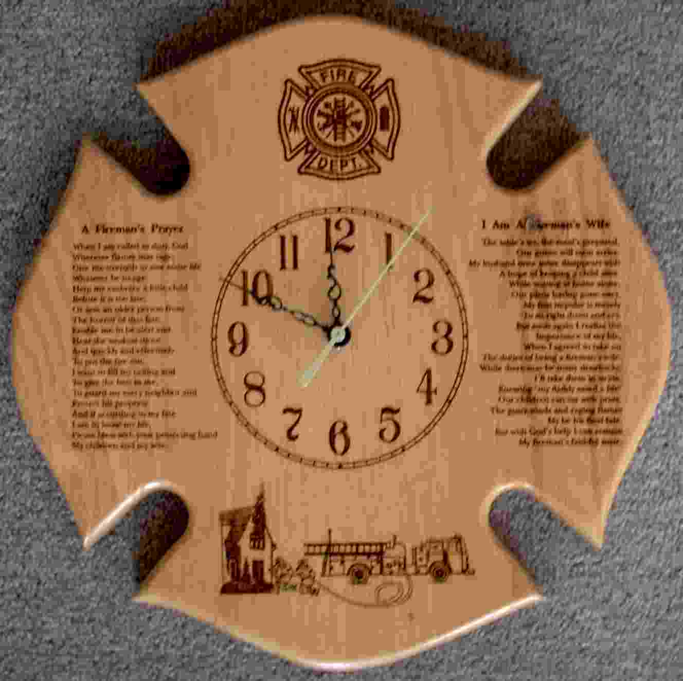fire clock